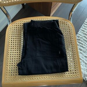 Aritzia Black Straight Leg Pants